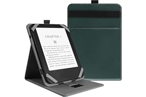 VOVIPO Custodia universale per 6 "6.8" 7" Kindle Paperwhite/colorsoft eReaders,Stand Cover con cinturino compatibile con Kindle/Kobo/Tolino/Pocketbook/Sony 6-6.8-7 pollici ebook readers-Menta