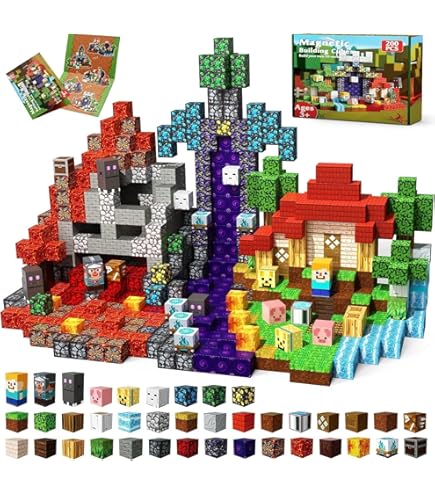 Crifeton Magnetische Bausteine 150 Teile - Kreatives Montessori Spielzeug Ab 3 Jahren