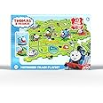 Thomas & Friends Playset, Thomas the Tank Engine, Twin Pack - Percy, Motorised Track Playset, Train and Track, STEM Activity for Preschool kids, Jumbo Size, 12 Puzzle Pieces, Licensed Toy, Bladez Toyz