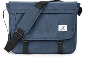 SKYSPER URBANX15 Messenger Bag mit RFID-Schutz 15,6-Zoll-Laptoptasche Umhängetasche groß für Herren Und Damen (Blau)