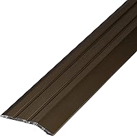 Gedotec Aluminium Übergangsprofil selbstklebend Abschlussprofil Alu | Boden-Leiste höhen-ausgleich | Ausgleichsprofil…