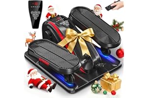 FOUSAE Ellittica Elettrico, 2 in 1 Pedaliera Elettrica con 15 velocità Regolabili e 3 modalità Automatiche, Cross Trainer da Seduti con Telecomando, Pedaliera per Anziani Silenzioso e Portatile