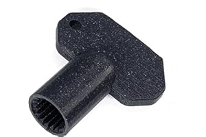 ADDICT3D Ersatzteil Steckschlüssel für Kemper UP-Ventil | für Außenwandventil Geradesitzventil Absperrventil UP-Plus-Ventil Frosti-Ventil Frosti-Plus-Ventil Kemper-Ventil - zur Betätigung der UP-Spindel