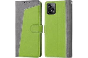 Diktoto Funda Móvil para Xiaomi Redmi Note 12 Pro 5G, Cuero PU Carcasa, Funda Libro con Tapa, Funda Piel Case Cover Compatible con Poco X5 Pro 5G, Verde