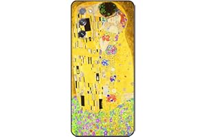 Berkin Arts Compatible con Samsung Galaxy S20 FE 5G/ S20 Lite/ S20 Fan Edition Funda Premium Silicona Carcasa Floración Ligera Amarilla (Gustav Klimt-El Beso)