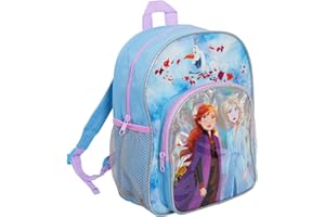 Disney® Sac à dos officiel La Reine des Neiges 2 pour fille avec Elsa et Anna Into The Inconnu School Nursery Travel Bag Lunch Bag