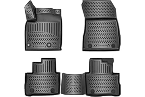 ‎ELMASLINE ELMASLINE 3D Gummimatten für Nissan Qashqai ab 2021 (J12) | Verbrenner | Fußmatten mit hohem Rand | Zubehör | Passt Nicht in E-Power