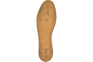 PARODI & PARODI PARODI&PARODI - Semelles intérieures sur mesure en liège et coton, respirantes. Semelle ajustable convenant à tous les types de chaussures et s'adaptant à la forme de chaque pied