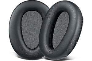 SOULWIT Cuscinetti Auricolari Di Ricambio Per Sony WH-CH700N (WHCH700N) & MDR-ZX780 (ZX780DC)/MDR-ZX770 (ZX770BN ZX770BT), MDR-10R (10RNC 10RBT) Cuffie-Titanio