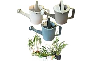 Bony Elite QUALITY PRODUCTS & THE BEST RATE-Regadera de Plástico 0,75 mL Hecha en España | Resistente, Duradera y Eco-Friendly | con Doble Asa para Mejor Agarre y Facilidad de Uso