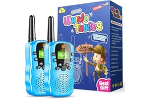 EUCOCO Walkie Talkie Niños, Juguetes para Niños de 5 Años Regalos Niñas 3-12 Años Juguetes Niñas 3-12 Años Regalos para Niños Gualquitalquis para Niños