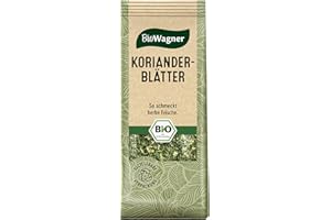‎BIOWAGNER BioWagner - Bio Korianderblätter | herbe Kräuternote für Suppen, Salate und Saucen | naturbelassene Bio-Zutaten | recyclebare Verpackung | 10 g