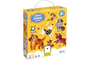 BANANA PANDA I Love Dogs Puzzle 3+ Floor Puzzle