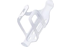 PRO BIKE TOOL Matt Black Bike Water Bottle Cage - Secure Retention System, No Lost Bottles - Lightweight & Strong Bicycle Bottle Holder - Quick & Easy to Mount - For Road & Mountain Bikes