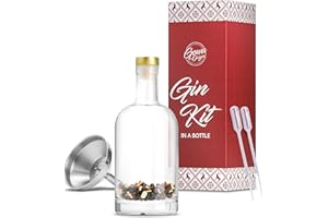 GOWA ORIGIN® DIY Gin Kit - Das #1 Geschenk für Gin-lover! | Für 1.4L DIY-Gin, Made in Austria | #1 Gin Geschenkset + 140-seitige Gin Bibel [E-Book] Gin Baukasten, Gin selber machen Set