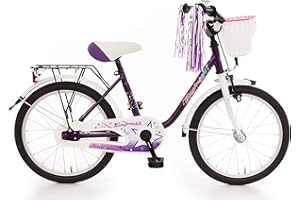 Bachtenkirch Kinderfahrrad 18" Empress lila-weiß
