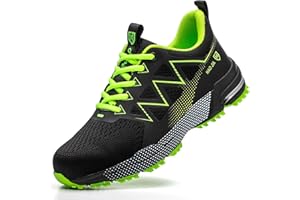ARTSEW Zapatos de Seguridad para Hombre Ligero Zapatillas de Seguridad Transpirables construcción Calzado de Seguridad Trabajo Deportivo Mujer Comodo Puntera de Acero Bambas de Seguridad
