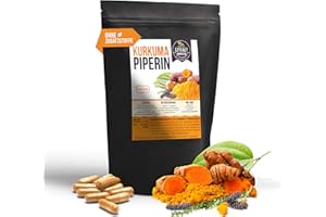 FOODFROG Kurkuma EXTRAKT | 240 KAPSELN 1040mg Wirkstoffanteil | Extrakt, longa Pulver + Piperin aus schwarzem Pfeffer | ohne Zusatzstoffe | hochdosiert vegan & in Deutschland hergestellt (Kapseln 240)