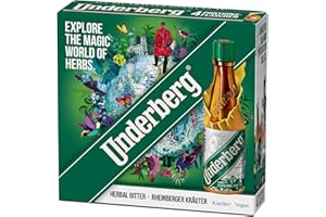 ‎UNDERBERG Underberg ‎Kräuterspirituose, Rheinberger Kräuter, 4 x 20 ml