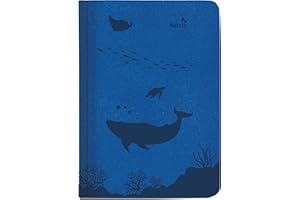 Alpha Edition Agenda Settimanale Nature Line 2024, 10,7x15,2 cm, OCEAN, 192 pagine