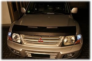 AUTO-BRA AB-00482 Car Bra Compatibile con Mitsubishi Pajero 1999-2006 Auto Copri Cofano Protezione Tuning