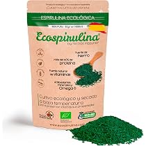 Chlorella Bio En Polvo 1 Kg - Algas Crudas Veganas - Pack Ahorro 2x500g