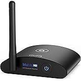 Auris Blume HD Musik 5.2 Bluetooth Receiver mit Großer Reichweite - HiFi Wireless Audio Aux Bluetooth Adapter mit Audiophilen