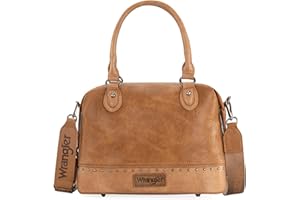 Wrangler Doctor Bag for Women Satchel Handbags with Wide Strap