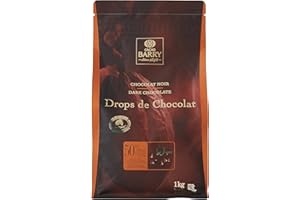 CACAO BARRY 7500 Pépites de Chocolat 50% Min. Cacao 1 kg