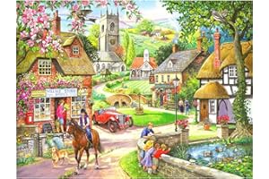 Bimkole Diamond Painting Pintura Diamante 5D Paisaje De La Granja Bricolaje Arte, Completo Taladro Diamantes de Imitación Decoración de Pared de Salón 30 * 40 cm(X5-726)