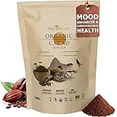 Organic Cacao/Cocoa Powder 200g | Pure & Unsweetened | Mood Enhancer & Cardiovascular Health | Natural Source of Magnesium | 