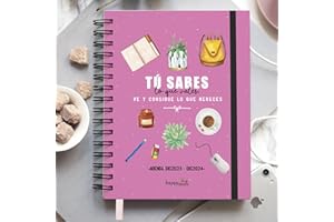 Agenda 2024 Happymots | Agenda semana vista 12 meses completos | Agenda anual 2024 desde Diciembre 2023 a Diciembre 2024 | Incluye Planificador, Calendario y Stickers | Tamaño A5