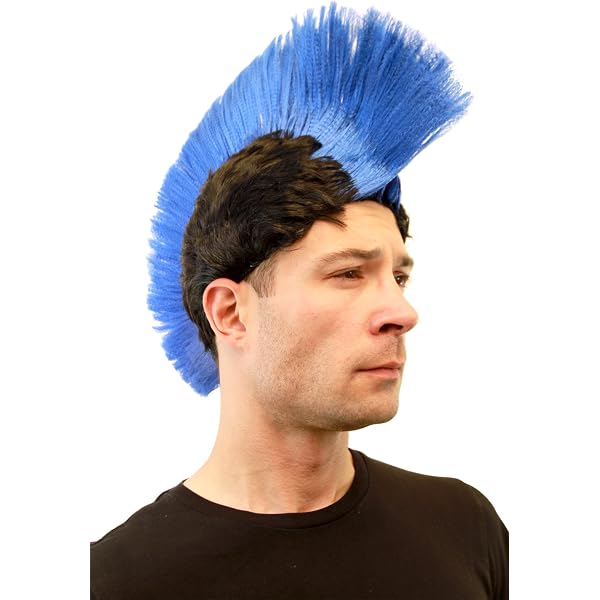 WIG ME UP- 90776-ZA103 Peluca Hombres Carnaval Viejo Monje Calvo