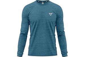 TORO ACTIVA Mens T Shirt Quick Dry Light Weight Soft Moisture Wicking Active Plain Full Sleeve Athletic Shirts Workout Top S/2XL