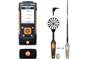 Testo 0563 4409 Delta P du flux d'air Combo Kit 1 Bluetooth