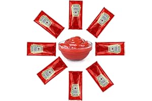 Heinz PZ 200 Salsa Ketchup in BUSTINA da 11 GR Ideale per Patatine, PANINI, Hamburger E PANINI