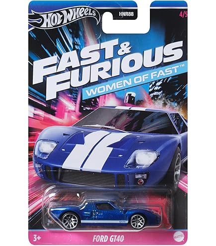 Hot Wheels - Ford GT40 - Factory Fresh 2/10 - HTD34 - Short Card