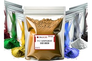 TFC TROLL FACTORY TFC Pigment de couleur - Oxide marron - Poudre pigmentée à fort pouvoir couvrant - Pour masses de coulée à relief telles que le Xyrarock, le plâtre, la résine époxy et le béton - Mat - Résistant à la