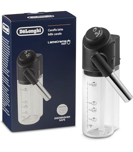 Delonghi caraffa latte nera HOT LatteCrema macchina caffè Eletta