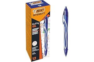 BIC Intensity Quick Dry Długopis żelowy niebieski Pudełko 12szt