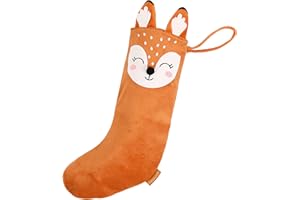 PaPIerDraCHeN Calze Natalizie 20 x 40 cm – Velluto Volpe – Set 2