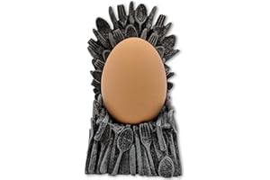 Gift Republic Egg of Thrones Coquetier en céramique Gris