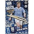 Topps Match Attax 2023 2024 Kevin De Bruyne Man Of The Match Signature Style Card