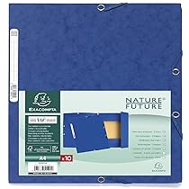 Cartelle Semplici Exacompta - 24x32cm, Blu Scuro, Confezione Da 100 - Foto 7