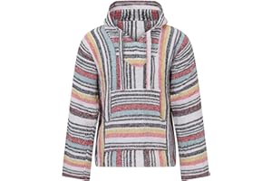 PURITY STYLE Meksykańska bluza z kapturem Baja, Jerga bluza z kapturem