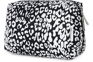 Narwey Bolsa de Aseo Grande Neceser Organizador de Maquillaje Kit de Aseo Bolsa Makeup Bolsa de Maquillaje Mujeres Niñas