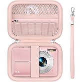 Supmay Case for IXNAIQY/EJXHKNF/Kodak PIXPRO FZ55 FZ45 Camera, Pink | Digital Point and Shoot Camera Storage Travel Bag with