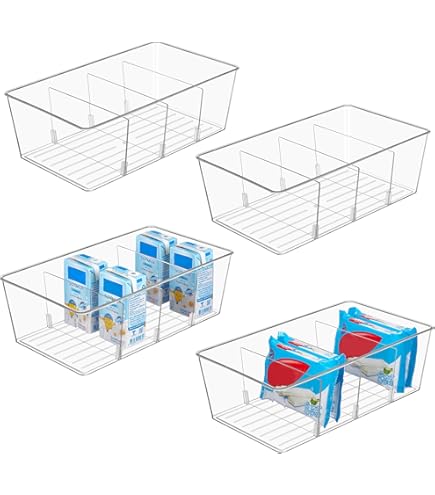 Kurtzy Organizer Frigorifero Contenitori Alimentari con