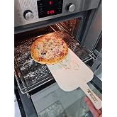 Doğal Bazalt Fırın Taşı Seti &ldquo;Tam Fırın Boyutu (30x40cm) ve Ahşap Fırın K&uuml;reği&rdquo; (Pizza,Ekmek Taşı)