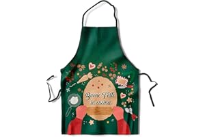 KAÏDENSÏ Idee Regalo Natale Originali – Grembiule Natalizio Cucina Originale - Idee Regali Divertenti Natalizi– Gadget Originali per Uomo Donna